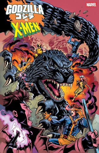 GODZILLA VS. X-MEN #1  (1/100 INCENTIVE TAURIN CLARKE VIRGIN COVER)