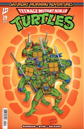 TEENAGE MUTANT NINJA TURTLES SATURDAY MORNING ADVENTURES #29 JETPACK HATTEN EXCLUSIVE (Releases Aprx 9/25/2025 - SIGNED VERSION THIRD WEEK OF OCTOBER)
