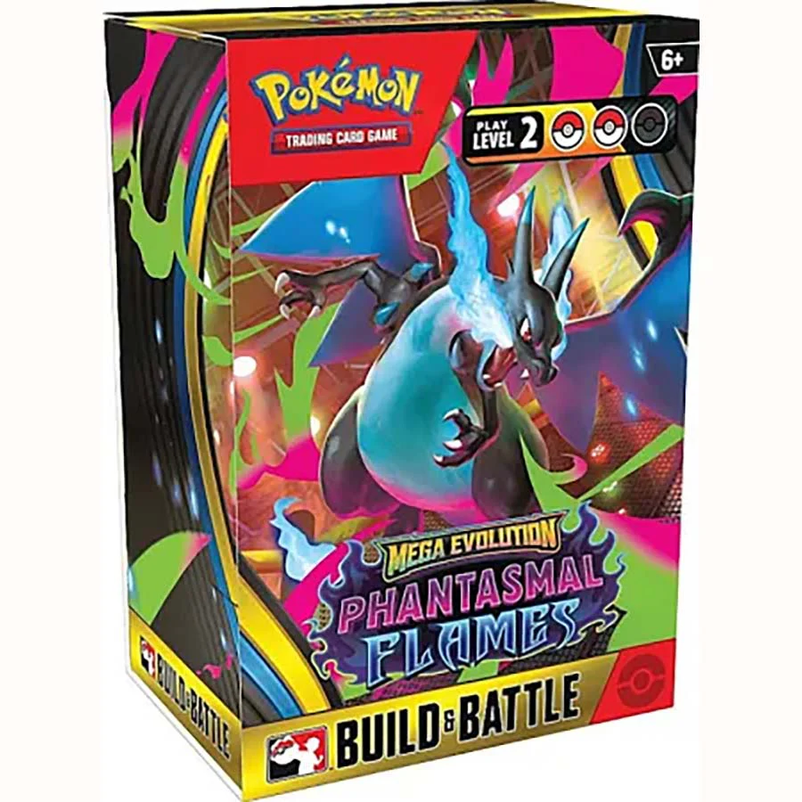 Pokemon TCG: MEGA EVOLUTION 2 – Phantasmal Flames – Build & Battle Box (Releasing 11/28/25)
