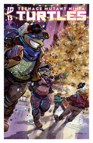 TMNT #13 - Jared Cullum (Cover C, Holiday Theme Variant - not a blind bag) (Releases Aprx 12/10/2025)