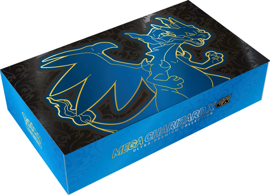 Pokemon Mega Charizard X ex Ultra-Premium Collection (Releasing 11/14/25)