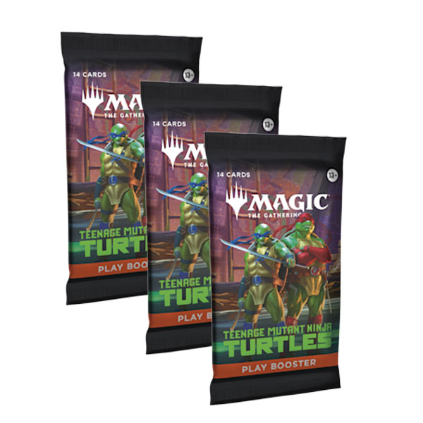 MTG: Teenage Mutant Ninja Turtles 3 x Play Booster (RELEASES 2/27/26)