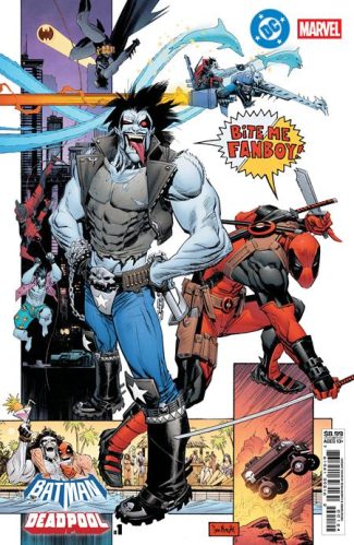 DC MARVEL BATMAN DEADPOOL #1 (ONE SHOT) CVR M SEAN GORDON MURPHY LOBO DEADPOOL CARD STOCK (Releases Aprx 11/19/25)