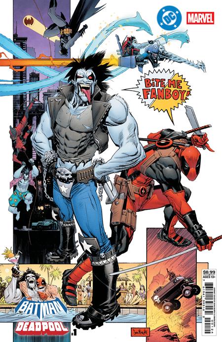 DC MARVEL BATMAN DEADPOOL #1 (ONE SHOT) CVR M SEAN GORDON MURPHY LOBO DEADPOOL CARD STOCK (Releases Aprx 11/19/25)