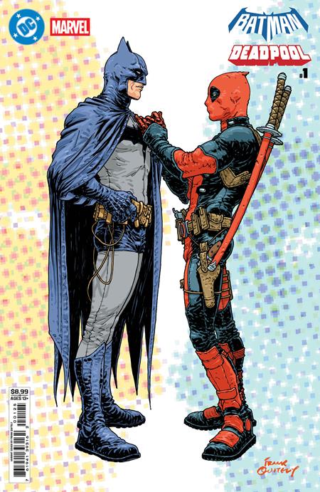 DC MARVEL BATMAN DEADPOOL #1 (ONE SHOT) CVR N FRANK QUITELY BATMAN DEADPOOL CARD STOCK VAR (Releases Aprx 11/19/25)