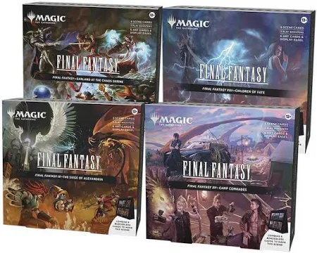 MAGIC FINAL FANTASY SCENE BOX set of 4 (RELEASES 12/05/25)