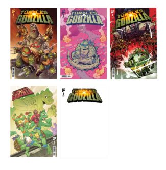 TMNT GODZILLA STANDARD COVER PACK - A, B, C, D, E (Releases Aprx 11/12/25)