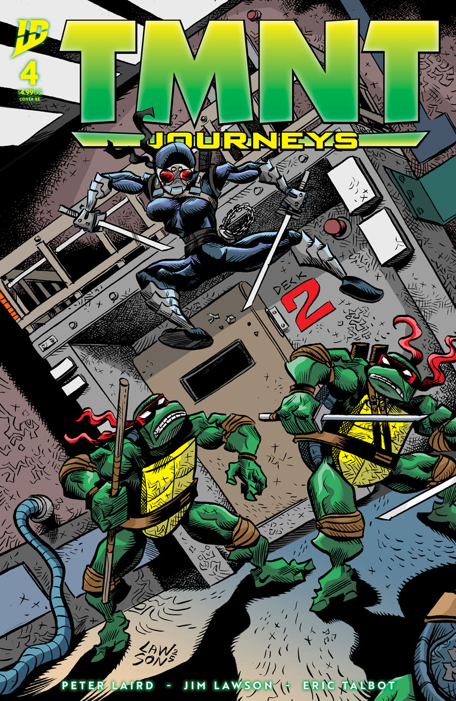 TMNT JOURNEYS (JETPACK LAWSON EDITION) #4 (Releases Aprx 12/17 – Signed/Remarked editions to follow))