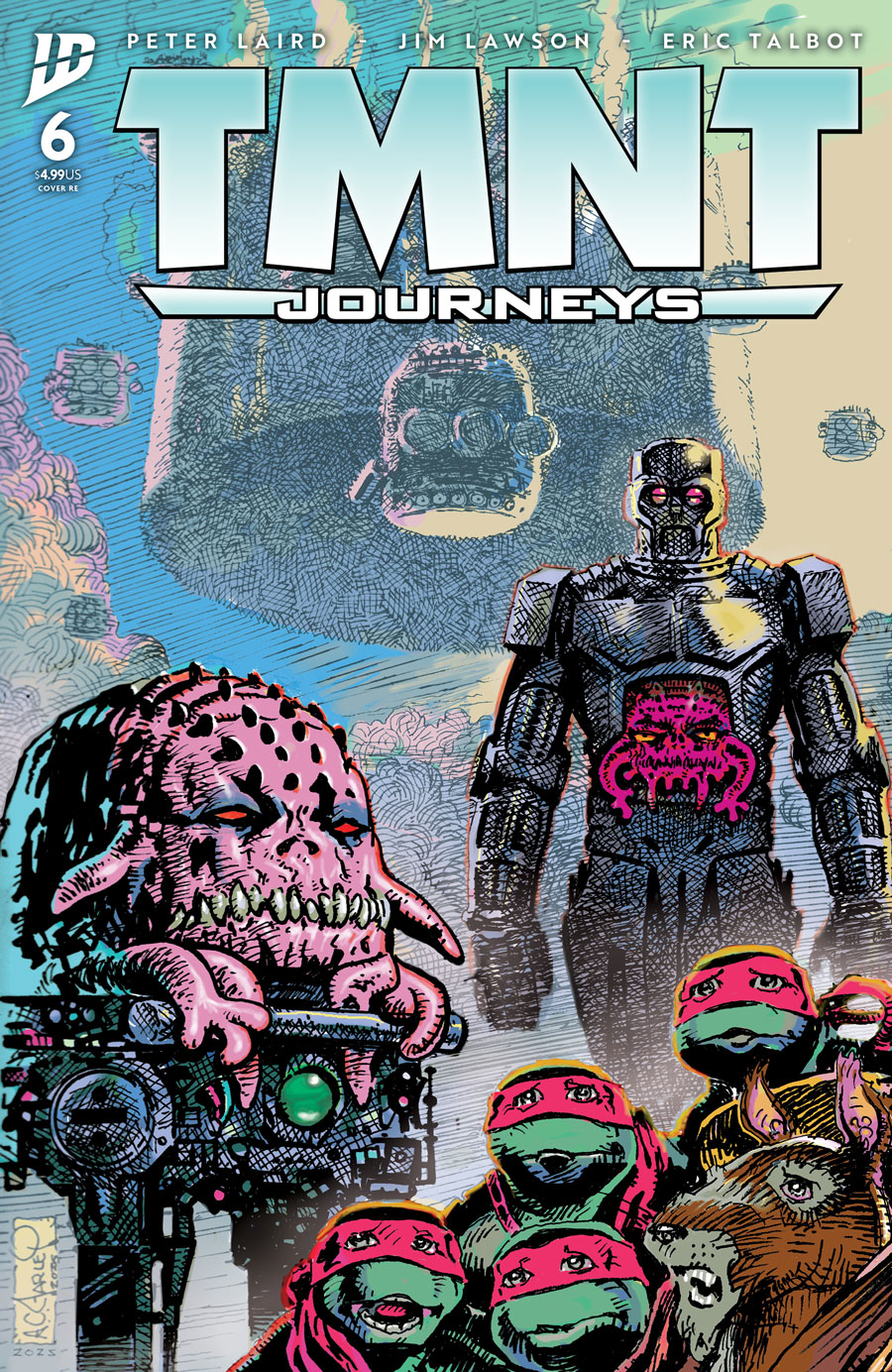 TMNT JOURNEYS (A.C. Farley Exclusive) #6 (Releases Aprx end of February)