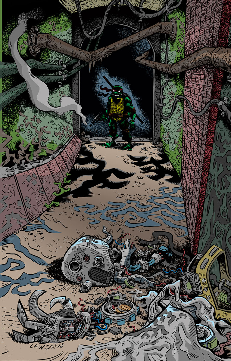 TMNT JOURNEYS (JETPACK COMICS JIM LAWSON EXCLUSIVE) #9 (Shipping about 3rd week of May)